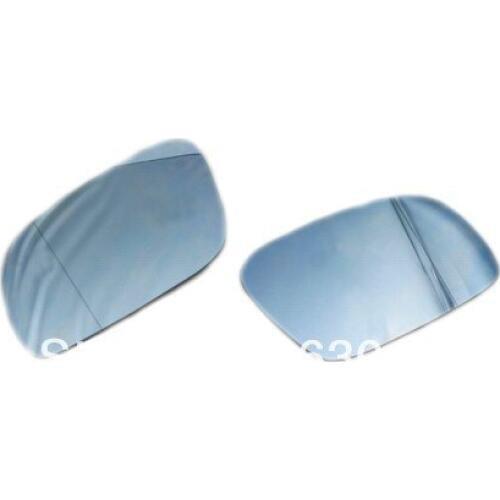 Blue Tinted Aspherical Side Mirror Glass For VW Volkswagen Touran MK1