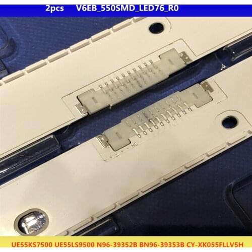 LED Backlight strip for Samsung V6EB_550SMD_LED76_R0 UN55KS9000 UE55KS9500F UE55KS7000 UE55KS8000 UE55KS9090T BN96-39353B 39352B