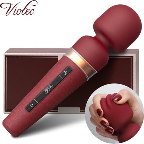 VIOTEC Wireless Dildos AV Vibrator Female Sex Toy For Women USB Rechargeable Massager Adults Erotic Vibrator