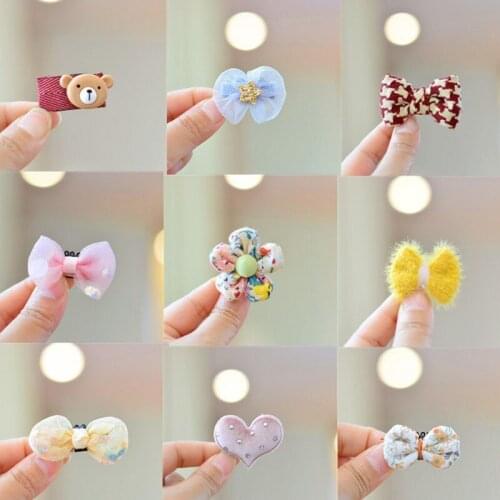 Pet Broken Hair Clip Yorkshire Maltese BB Clip Crown Cartoon Dog Comb Clip Fresh And Cute Cat Accessories