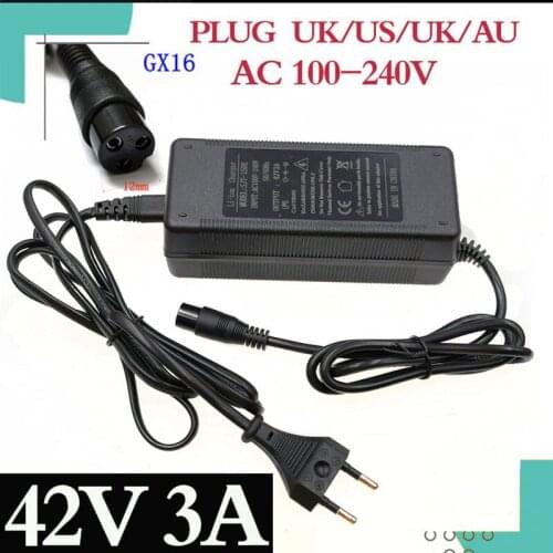 42V 3A Scooter Charger Fori Mijia M365 pro Ninebot Es1 Es2 Es4 Electric Scooter Bike Accessories Battery Charger 126 watt