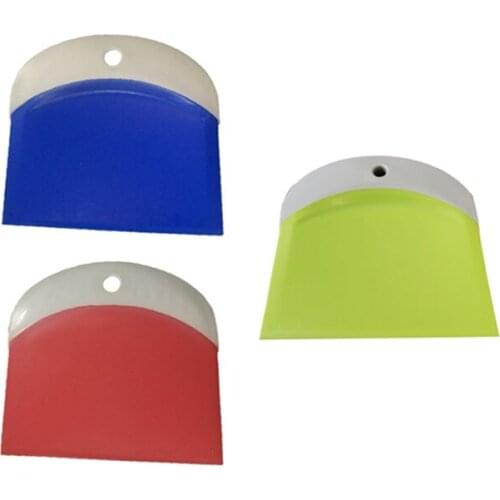 1PCS High Quality Plastic Cream Smooth Cake Spatula Dough Cutter Scraper Baking Pastry Tool Kitchen Butter Knife Dough Cutter