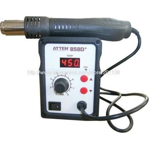 120# ATTEN AT 858D SMD Hot Air Rework Station Hot Blower Hot Air Gun Heat Gun