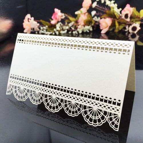 20 pcs Laser Cut Name Card Wedding Celebration Birthday Party Table Card Seats Decoration Party Invitation
