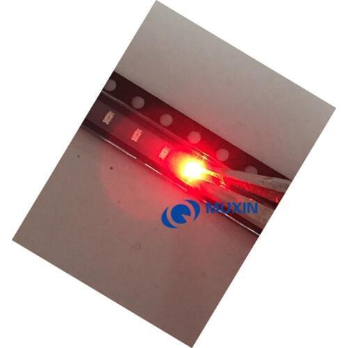 500pcs/lot Small red lamp beads 0603 SMD LED 0603 RED Light-emitting diodes Free Shipping