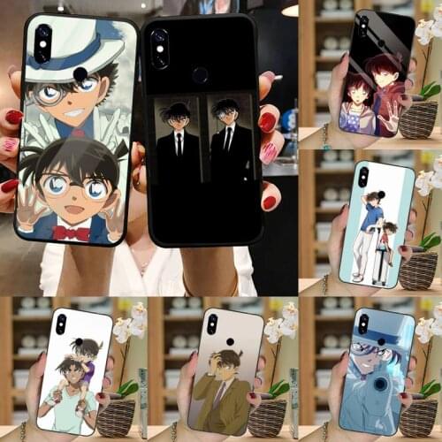 Detective Conan Phone Case For Xiaomi Mi Redmi Note 7 8 9 pro 8T 9T 9S 9A 10 Lite pro