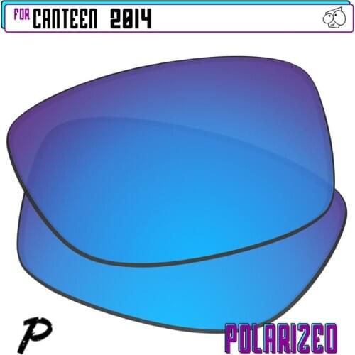 EZReplace Polarized Replacement Lenses for - Oakley Canteen 2014 Sunglasses - Blue P