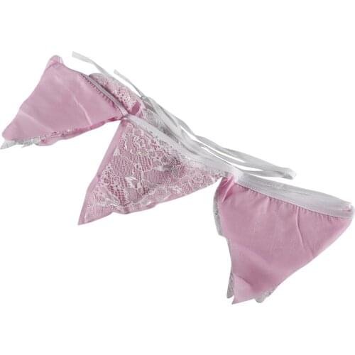 Bunting Garland Flag Hanging Ornament Cotton Boy Girl Decorations Personality Children Decor 3.2m Supplies Pennant Banner Flags