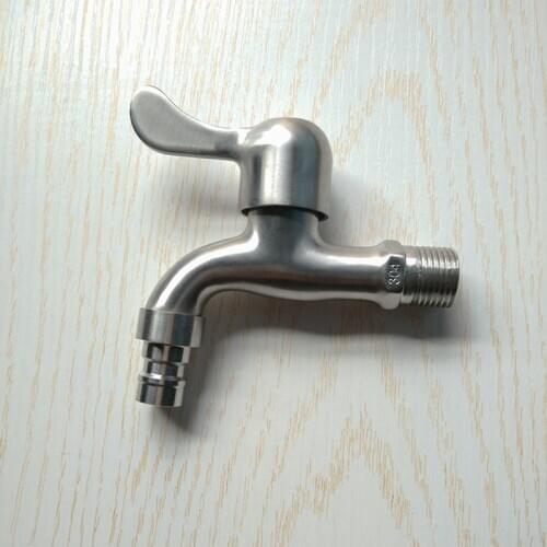 Stainless steel faucet 304 stainless steel washing machine water nozzle net faucet small faucet
