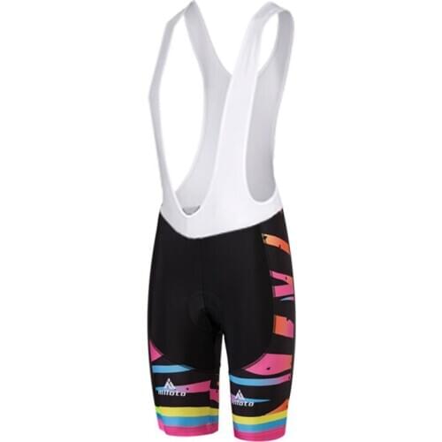 MILOTO NEW 2020 Women summer cycling SHORTS elastic breathable MTB WEAR cycling tight comfortable bicycle Lycra Bib shorts