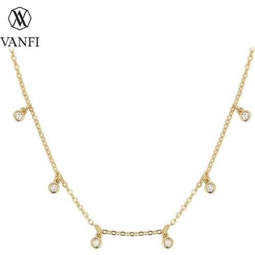 Kfvanfi new model fashion white gold color black color colorful stone choker necklace for women ladies