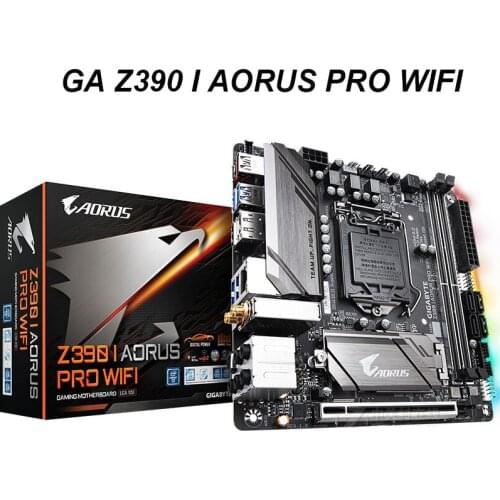 NEW For Gigabyte GA-Z390 I AORUS PRO WIFI Original Desktop Z390 I AORUS PRO WIFI Motherboard LGA 1151 HDMI SATA M.2 32GB DDR4
