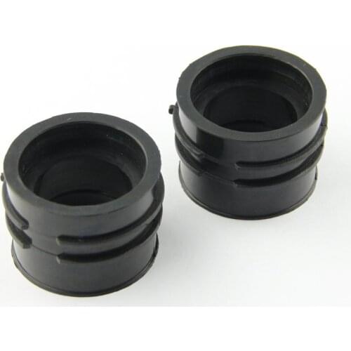 Rubber Adapter Inlet Intake Pipe For Kawasaki EX400 EX-4 GPZ400S ER500 EX500 Ninja 500R GPZ500S ZX1000 GPZ1000RX 16065-1130