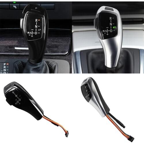 LED Left-hand Drive Shift Knob E Chassis Button for BMW 3 Series E90 E91 E92 Car Accessories