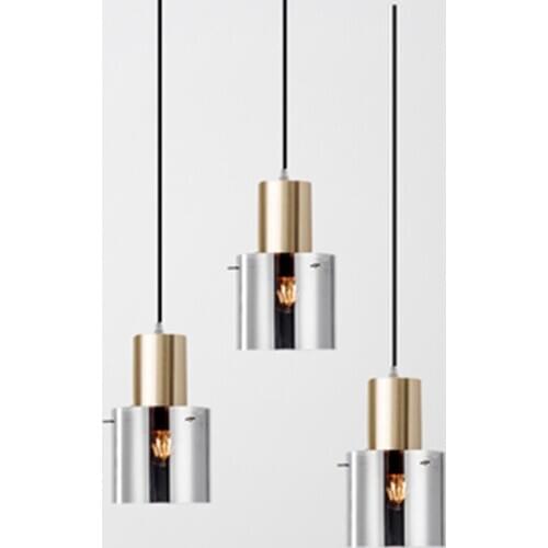 Vintage Postmodern Nordic Pendant Lights Creative Suspended Glass Hanging Lamp Dining room Restaurant Bar Pendant Light