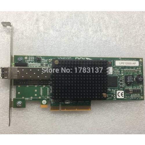 Fiber card for LPE12000-AP 8Gb Single-port HBA Card used in good condition