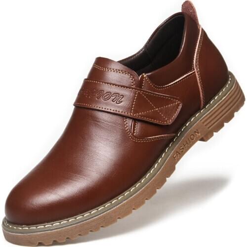 High quality leather mens shoes spring mens casual shoes fashion oxford shoes mens shoes