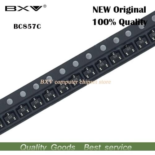100pcs/lot BC857 SOT-23 BC857C
