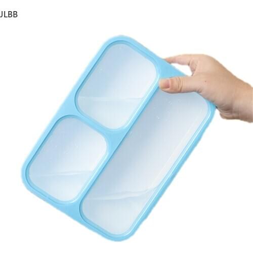 1000ml Partition Leak-Proof Lunch Box Microwave Bento Box BPA Free Food Container Adults Lady Kid Lunchbox