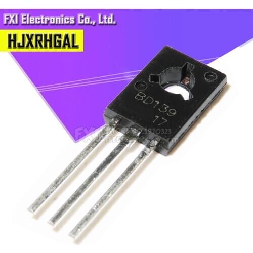 20PCS BD139 TO126 TO-126 voltage regulator IC Transistor new original