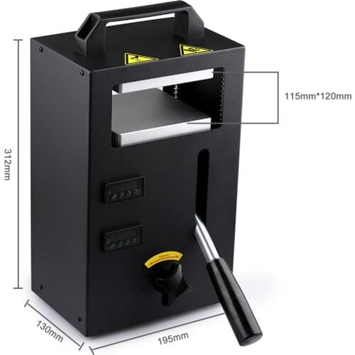 2021 Heating Plate Dab Prensa Rosin Heat Press Machine kp-1 Hydraulic Tarik 20 Tons Mini Rosin Press