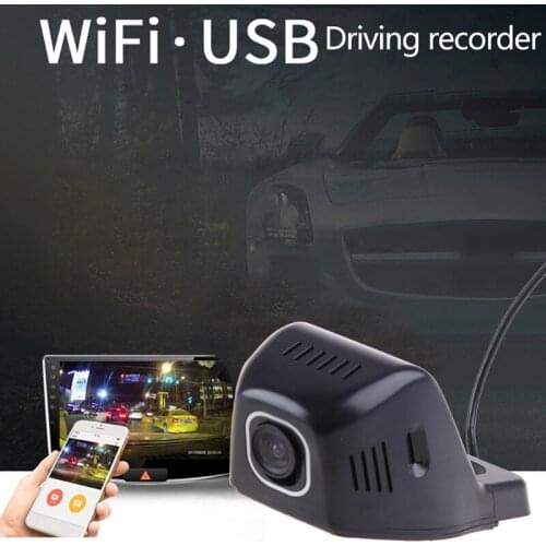 Single/Double Lens Car Hidden Night Vision USB Driving Recorder Loop Recording Electronic Dog Speed Measurement ADAS Dash