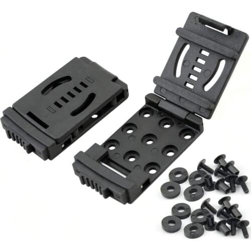 Large Belt Loops Clip for Kydex Gun Holster Magazine Pouch Knife Sheath Holster Mount with Screws Button to Release Tool Clip