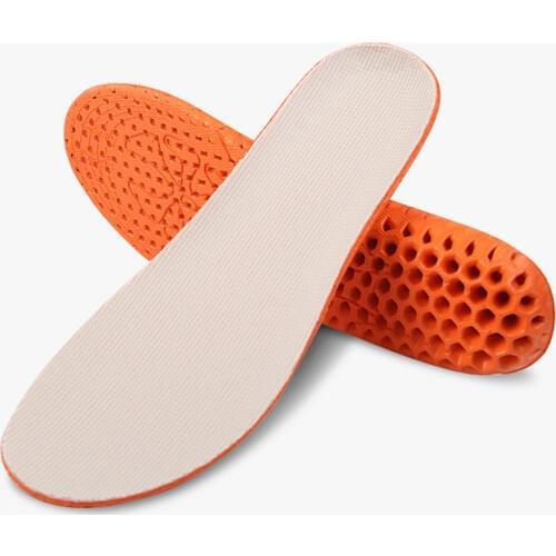 USHINE Breathable Honeycomb Reduce Muscle Ache Pain Insole Elevator Taller Insole Pads Height Increasing Shoes Insoles Men Women