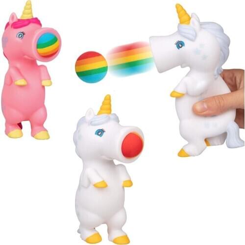 Popper Ball Shooter Fidget Toys For Kids Adult Boule Anti Stress Autism Anxiety Relief Juguete Antiestres Weird Stuff Funny Gift