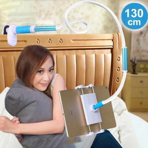 Vmonv 130cm Tablet Phone Desktop Stand Holder Adjustable Mount For Ipad Tablet 4 To 12.9 inch Bed Tablet PC Stand Metal Support