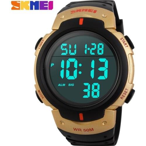 New Sports Watches Men Shock Resist Army Military Watch LED Digital Watch Relojes Men Wristwatches Relogio Masculino 2019 Skmei