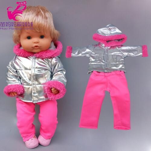 Doll clothes For 40cm Nenuco outwear Ropa y su Hermanita 16 inch baby doll jacket pants