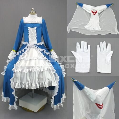 Puella Magi Madoka Magica Walpurgis Night Cosplay Costume Deluxe Edition Cute Lolita Dress Female Role Play Clothing Custom-Make