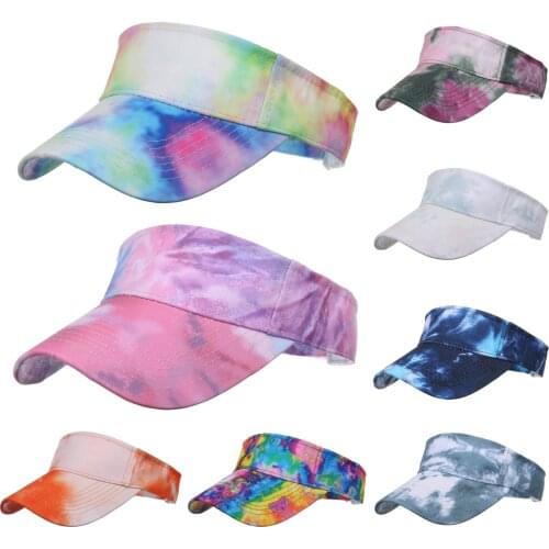 Tie Dye Hat For Women Adjustable Sun Hat Baseball Caps Beach Hip Hop Hat Sun Visor Protection Hats For Men бейсболка для мужчин