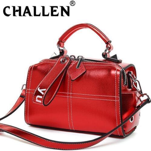Hot Sale Designer New Ladies concise Small Flap Shoulder Phone Purse Bag Women Pillow Bags Genuine Leather Messenger Bags A42-82