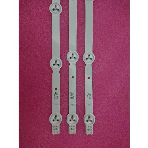 3pcs LED backlight strip for PANASONIC TXL32B6E TX-L32B6B 32lve434ba 6916L-1295A 1296A 6916L-1204 1205A 32LN5180 32LN570V