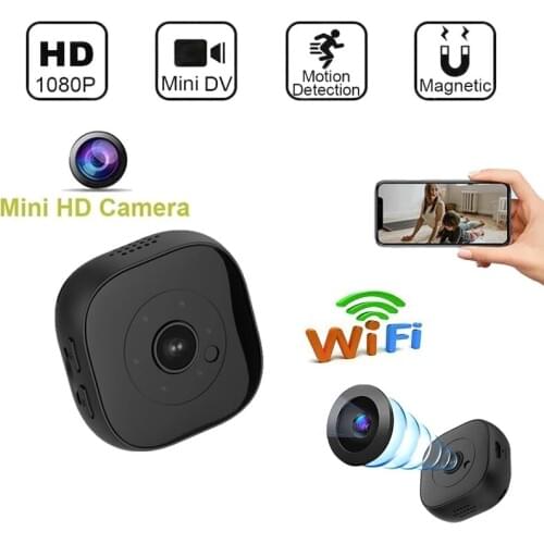 Wireless Wifi 1080P HD Mini Camera IP P2P DVR Video Camcorder Infrared Night Vision Motion Sensor Remote Monitor CCTV
