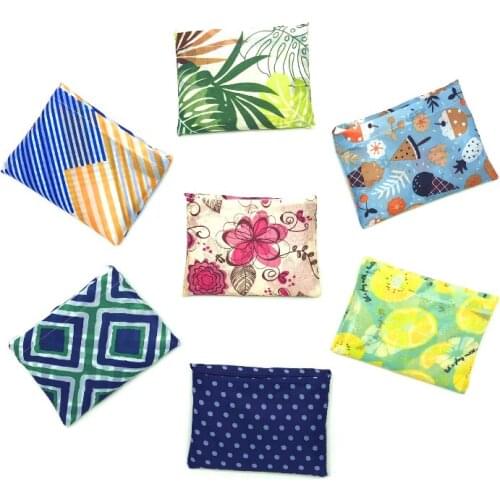 Oversized Oxford Cloth Tote Bag Nylon Foldable Portable Floral Cloth Storage Supermarket Shopping Bag