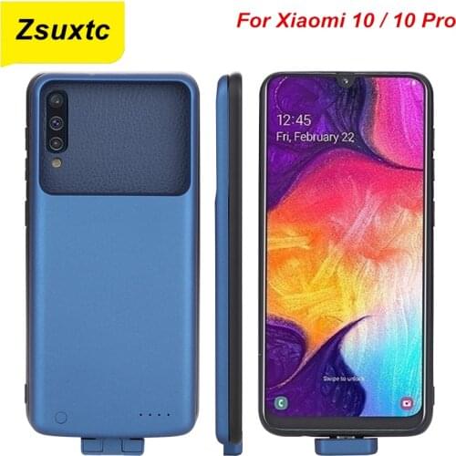 For Xiaomi Mi 10 Battery Case Mi 10 Pro Battery Charger Case Mi10 5000Mah Backup Power Bank For Xiaomi Mi 10 Battery Case