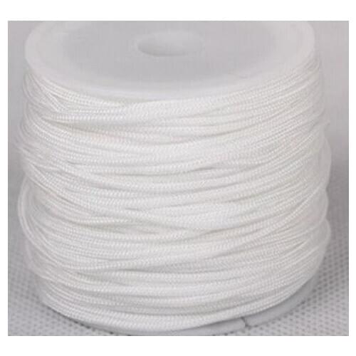 Dr34ste multicolor bracelet 1 5mm nylon 160M/15yards/lot Chinese knot tread crystal cord String Rope tassel CBFFA22 crystal