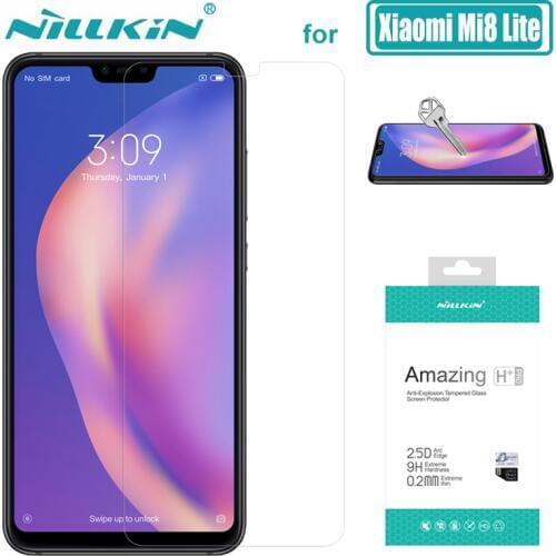 For Xiaomi Mi 9 Mi 8 Lite Mi8 Mi6 Mi9T 9H Nillkin Tempered Glass Screen Protector H+ Pro For Xiaomi Mi9 Mi8 SE Mi 6 9T Pro Glass