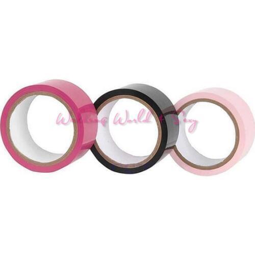 15M No Glue Electrostatic Adsorption Tape Bondage Tape Wrapping Bondage For Sexy Games Body Binding Sealing Tapes Sex Products