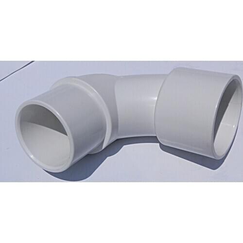 Hot Tub Spa 45 degree elbow, 1.5" Street X 1.5" Slip Plumbing PVC Fitting, or spgxslip