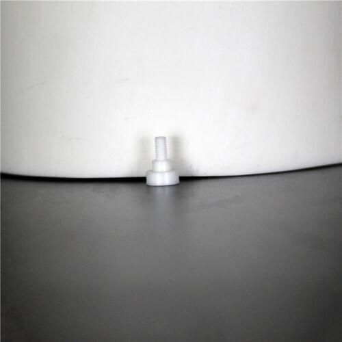 99%Al2O3 ceramic screw m16*40 High temperature resistant screw/ Corrosion resistant screw