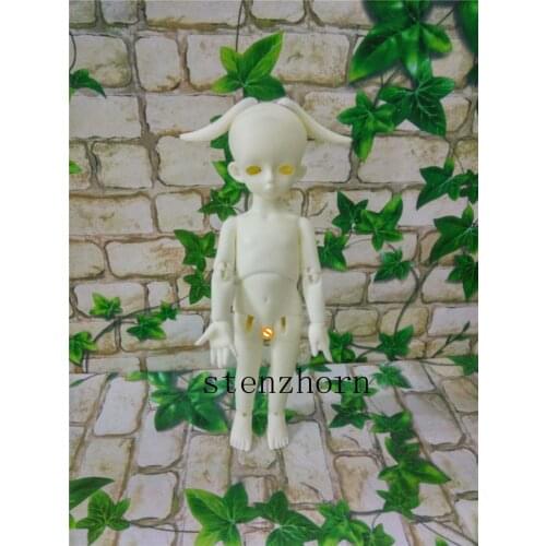 BJD Doll 1/6doll Rabbit ears Joint Doll Free Eyes