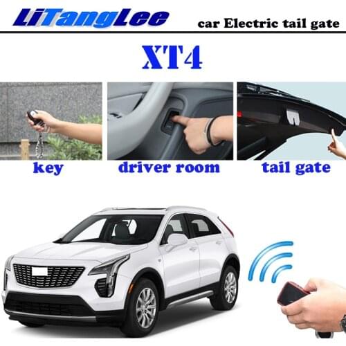 LiTangLee Car Electric Tail Gate Lift Tailgate Assist System For Cadillac XT4 2018~2020 Remote Control Trunk Lid