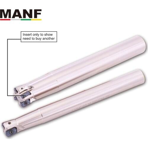 MANF EXN03R EXN03R16D15d150L2T Milling cutter High Feed Face Milling Endmills 16mm 20mm 25mm Use Tungaloy insert LNMU0303ZER