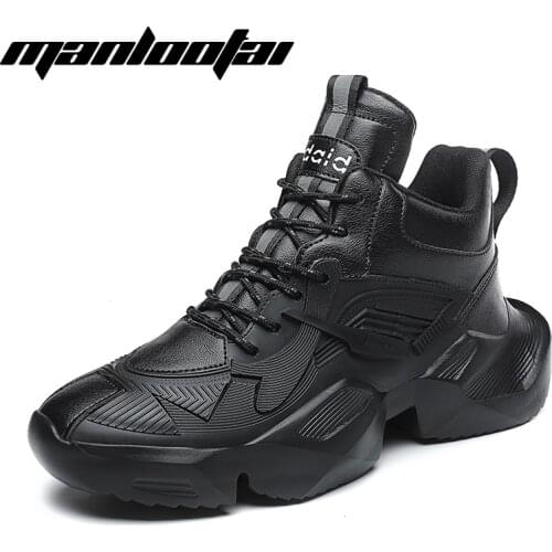 MANLOOTAI Men's High Top Sneakers