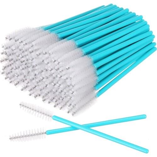 Eyelash Extension 1000pcs Disposable Eyebrow brush Mascara Wand Applicator Spoolers Eye Lashes Cosmetic Brushes Set Makeup Tools