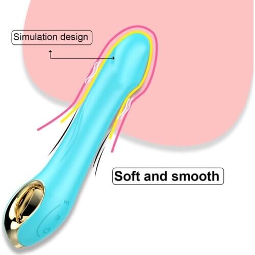 Vibrator G -Spot Dildo Sex Toys for Woman One-click Climax Powerful Vibration Clit Stimulator Female Masturbator Sex Product